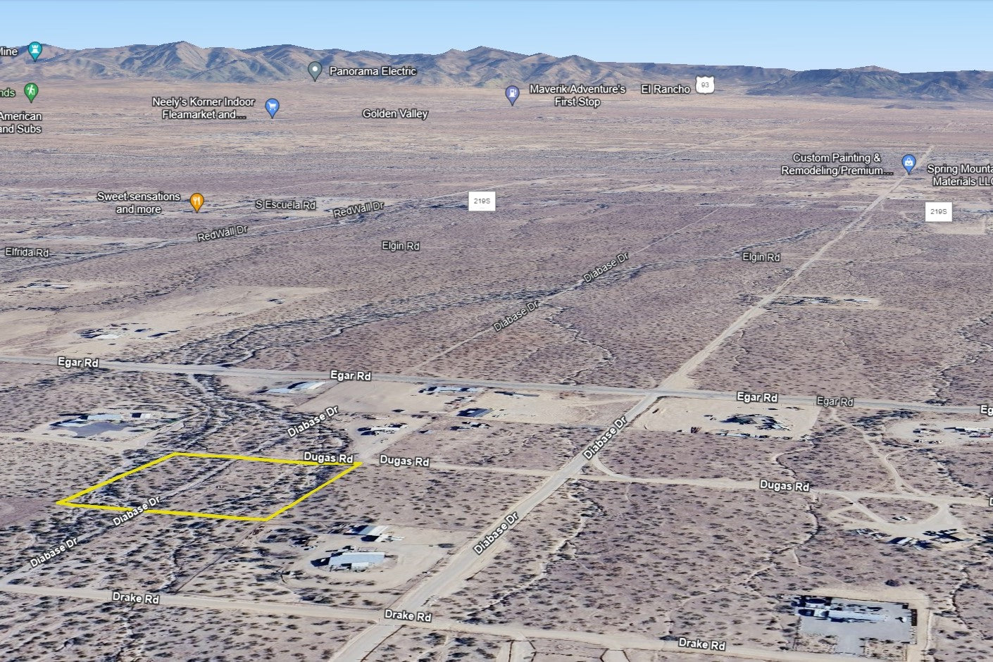 2.35 Acres Golden Valley, Mohave County, AZ (Power)