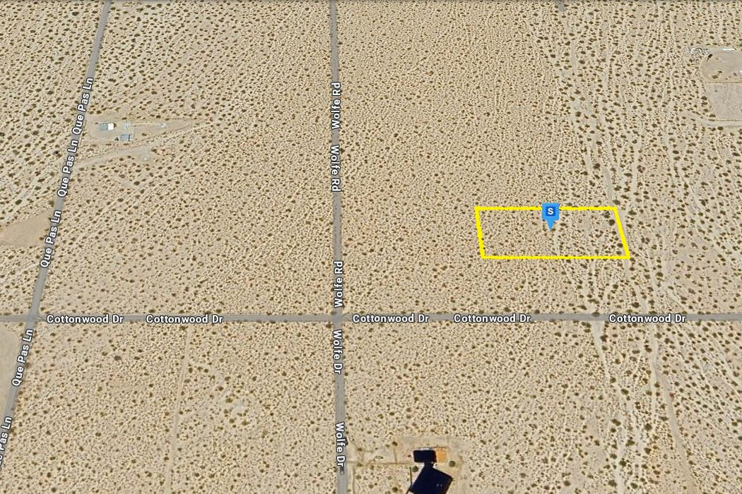 1.25 Acres Twentynine Palms, San Bernardino County, CA (Power)