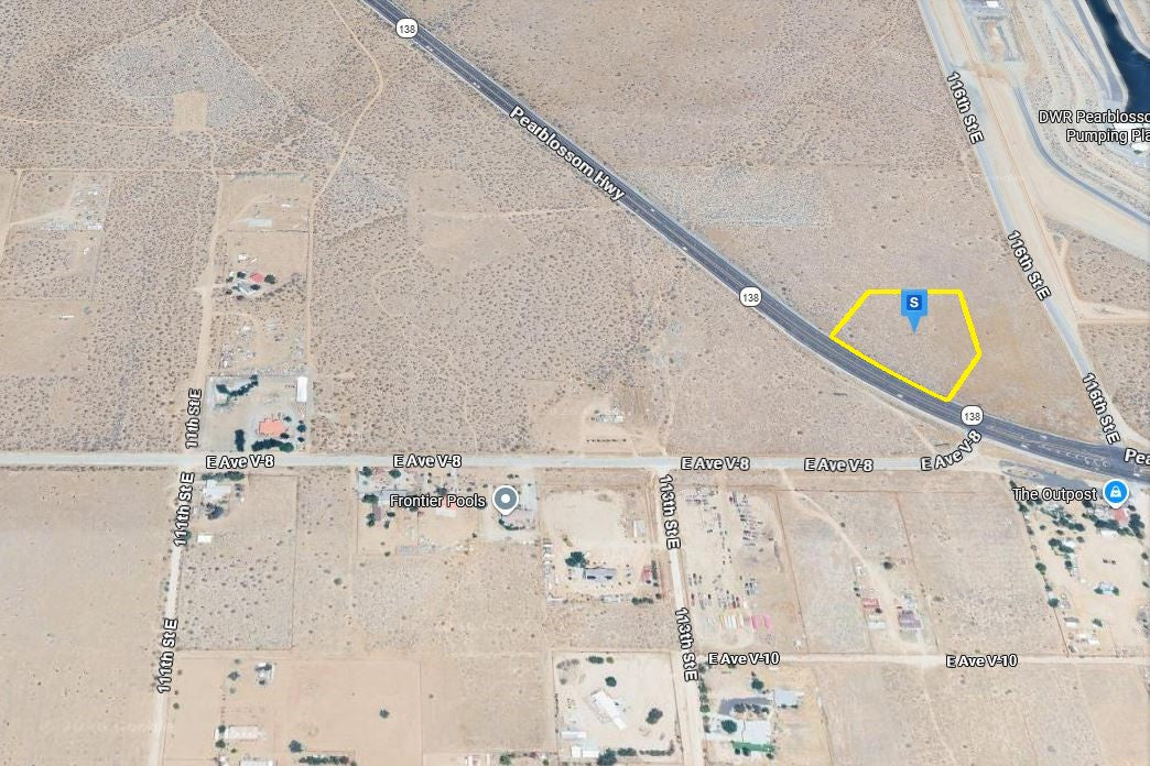 2.94 Acres Pearblossom, Los Angeles County, CA (Power & Paved Road)
