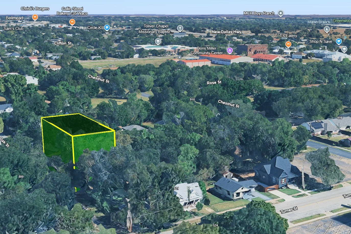 0.14 Acre Waco, McLennan County, TX (Power, Water, & Paved Road)