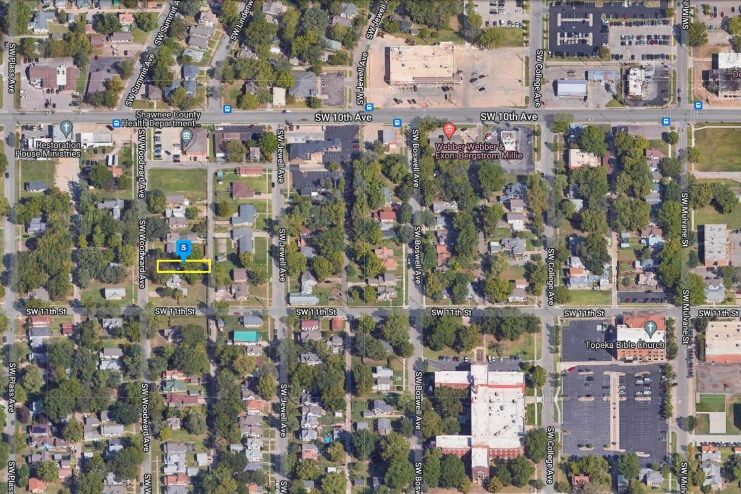 0.11 Acre Topeka, Shawnee County, KS (Power, Water, & Paved Road)