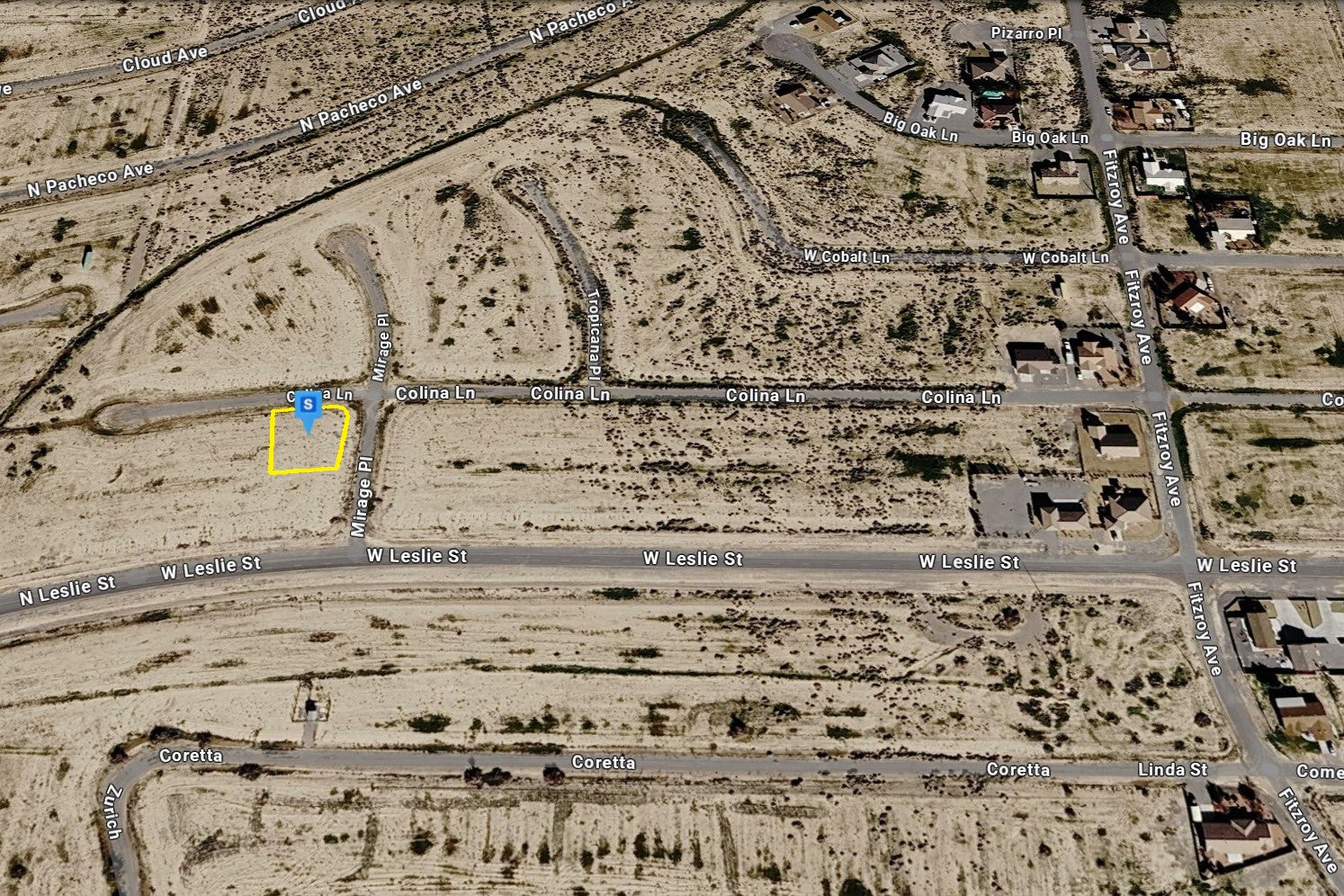 0.2880 Acre Pahrump, Nye County, NV