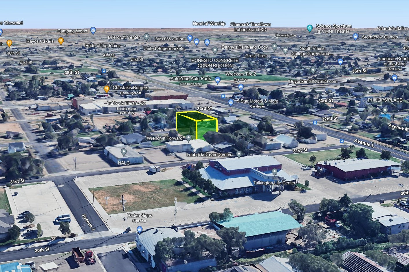0.15 Acre Lubbock, Lubbock County, TX (Commercial Lot, Power, Water, & Paved Road)