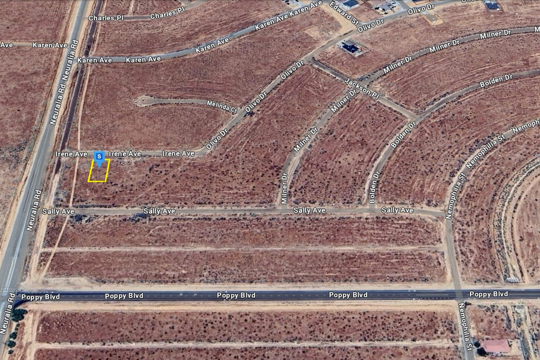 0.15 Acre California City, Kern County, CA (Water)