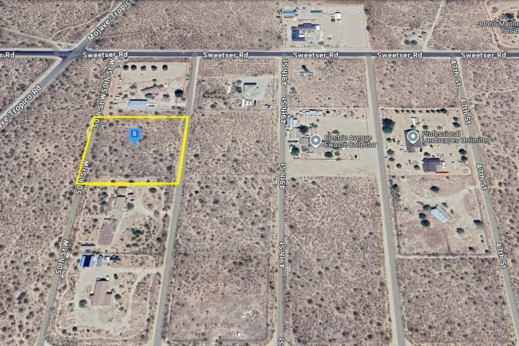 2.48 Acres Rosamond, Kern County, CA (Power)