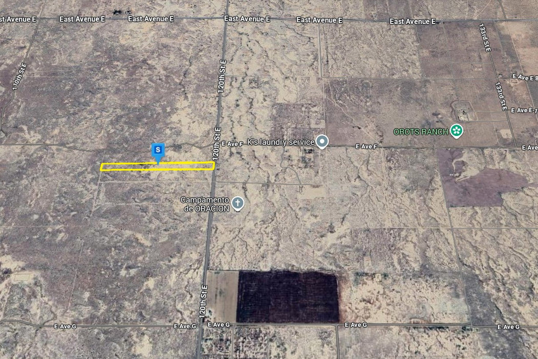 13.18 Acres Lancaster, Los Angeles County, CA (Power & Paved Road)