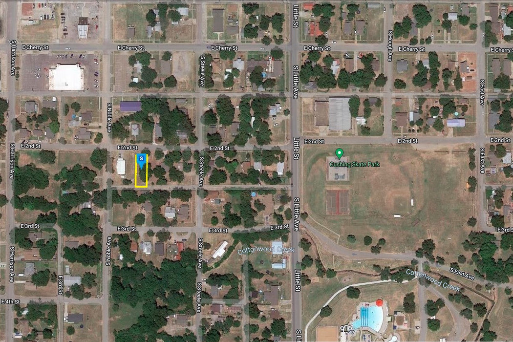 0.13 Acre Cushing, Payne County, OK (Power, Water, & Paved Road)