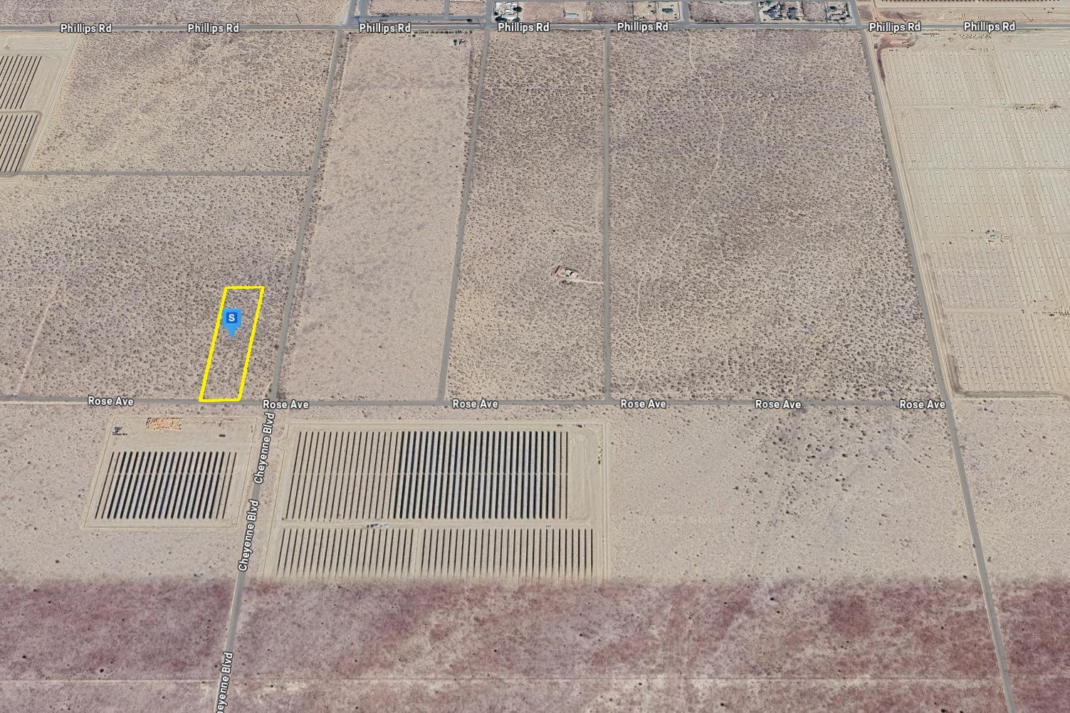 2.50 Acres Mojave, Kern County, CA