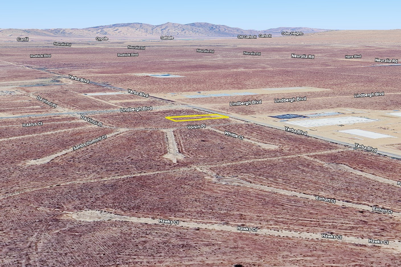 0.66 Acre California City, Kern County, CA (Water & Paved Road)