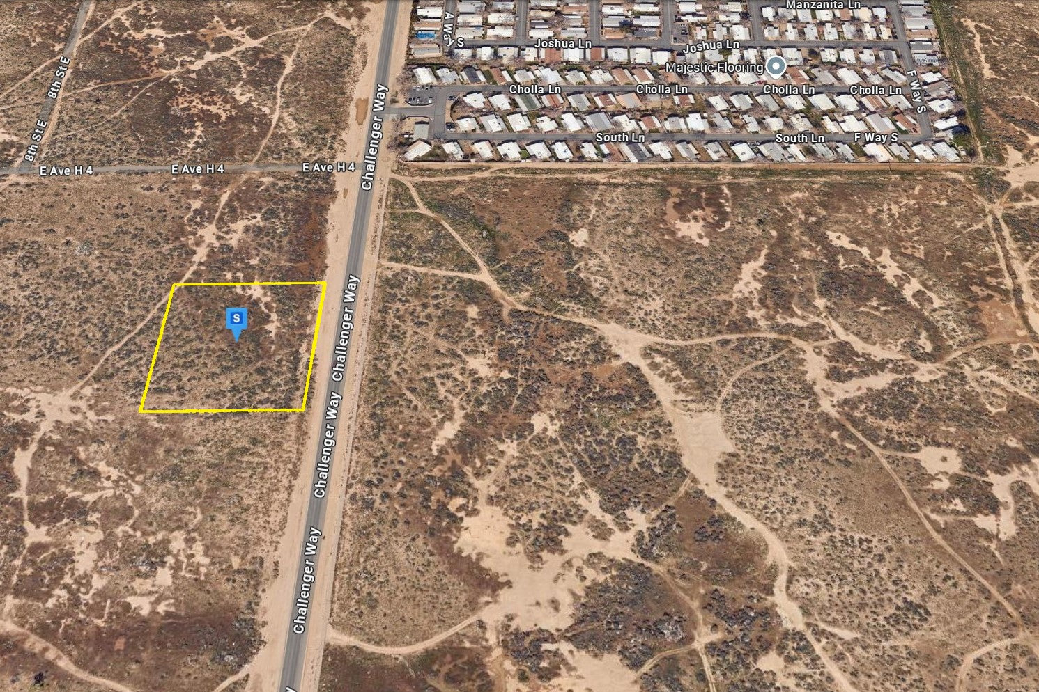 2.03 Acres Lancaster, Los Angeles County, CA (Paved Road)