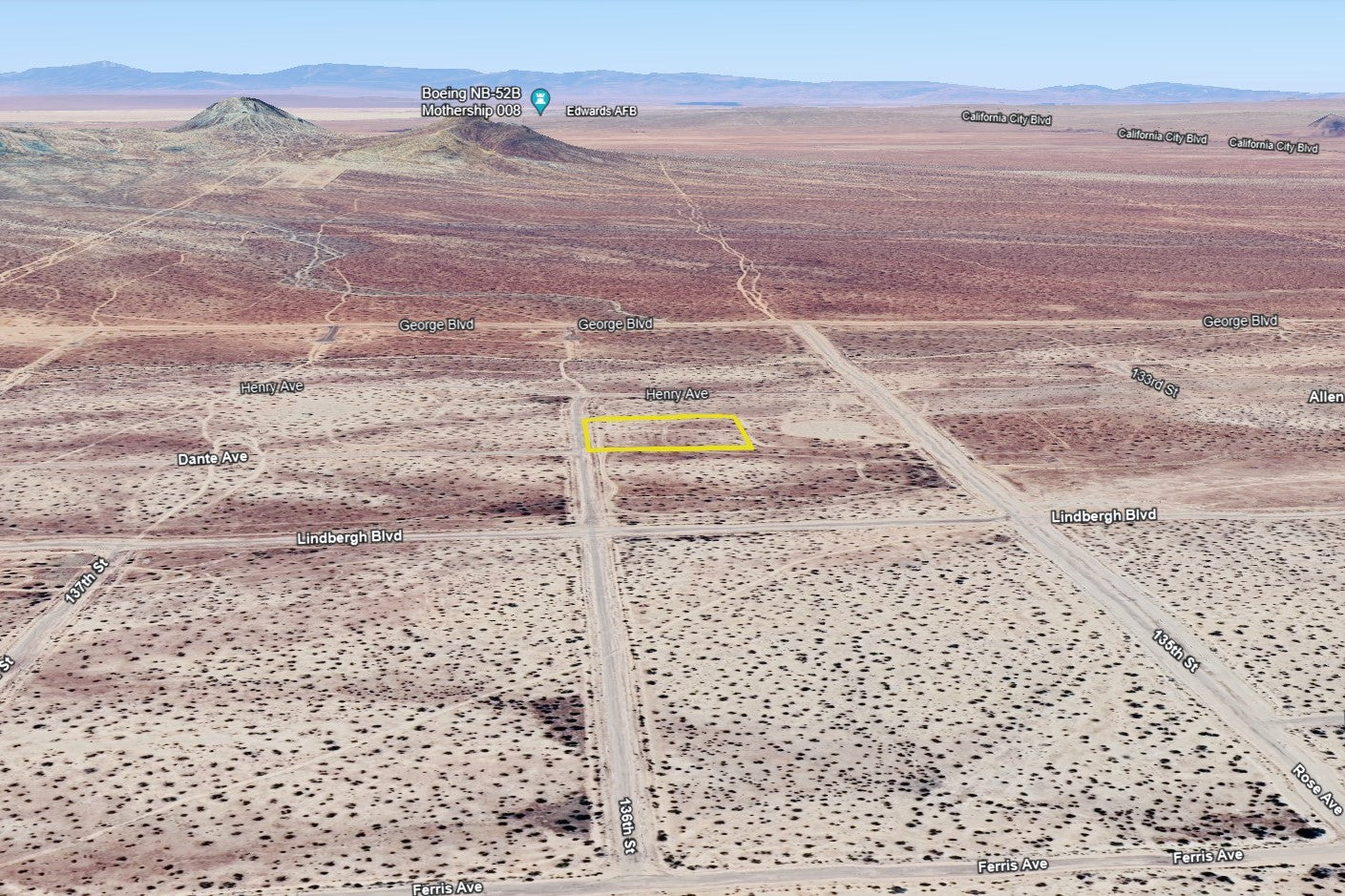 2.27 Acres California City, Kern County, CA