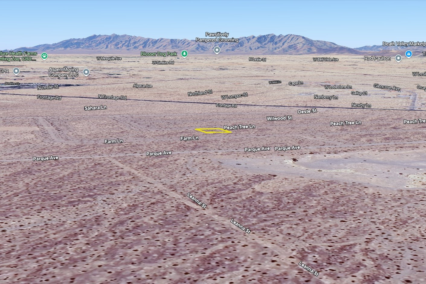 0.2020 Acre Pahrump, Nye County, NV