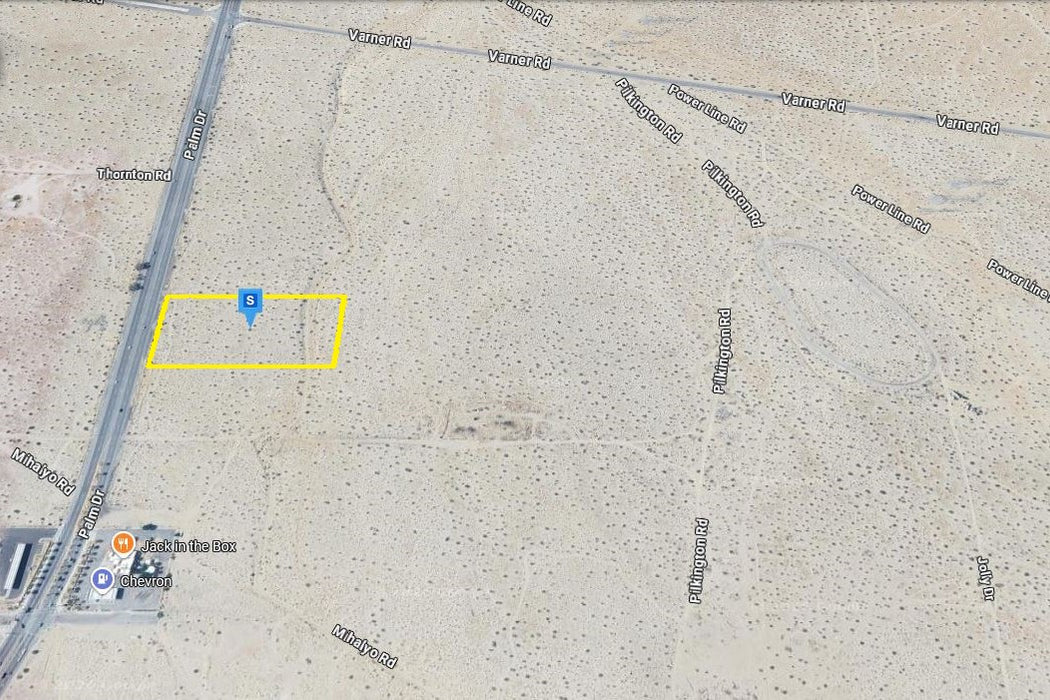 4.58 Acres Cathedral City, Riverside County, CA (Power & Paved Road)