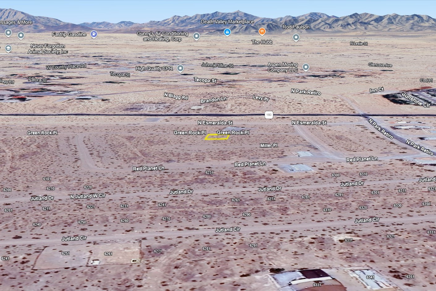 0.12 Acre Pahrump, Nye County, NV (Power)