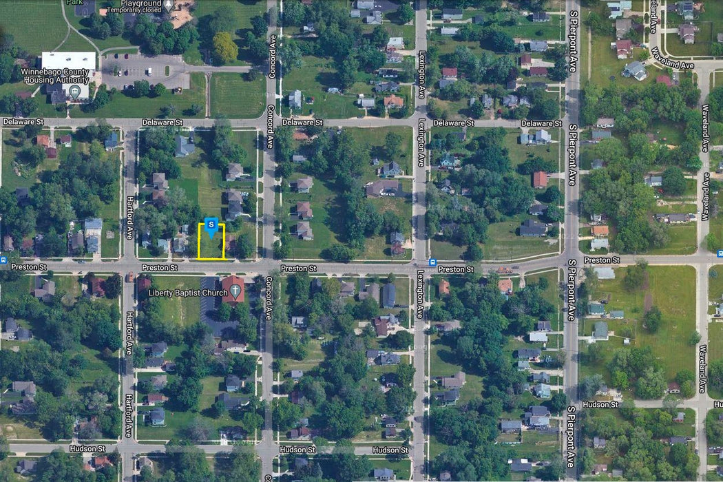 0.18 Acre Rockford, Winnebago County, IL (Power, Water, & Paved Road)