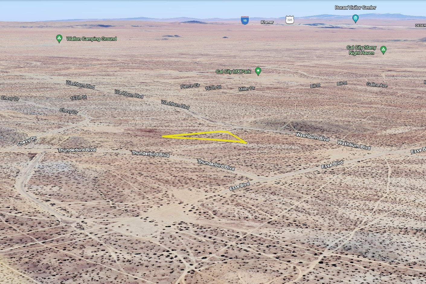 2.50 Acres California City, Kern County, CA