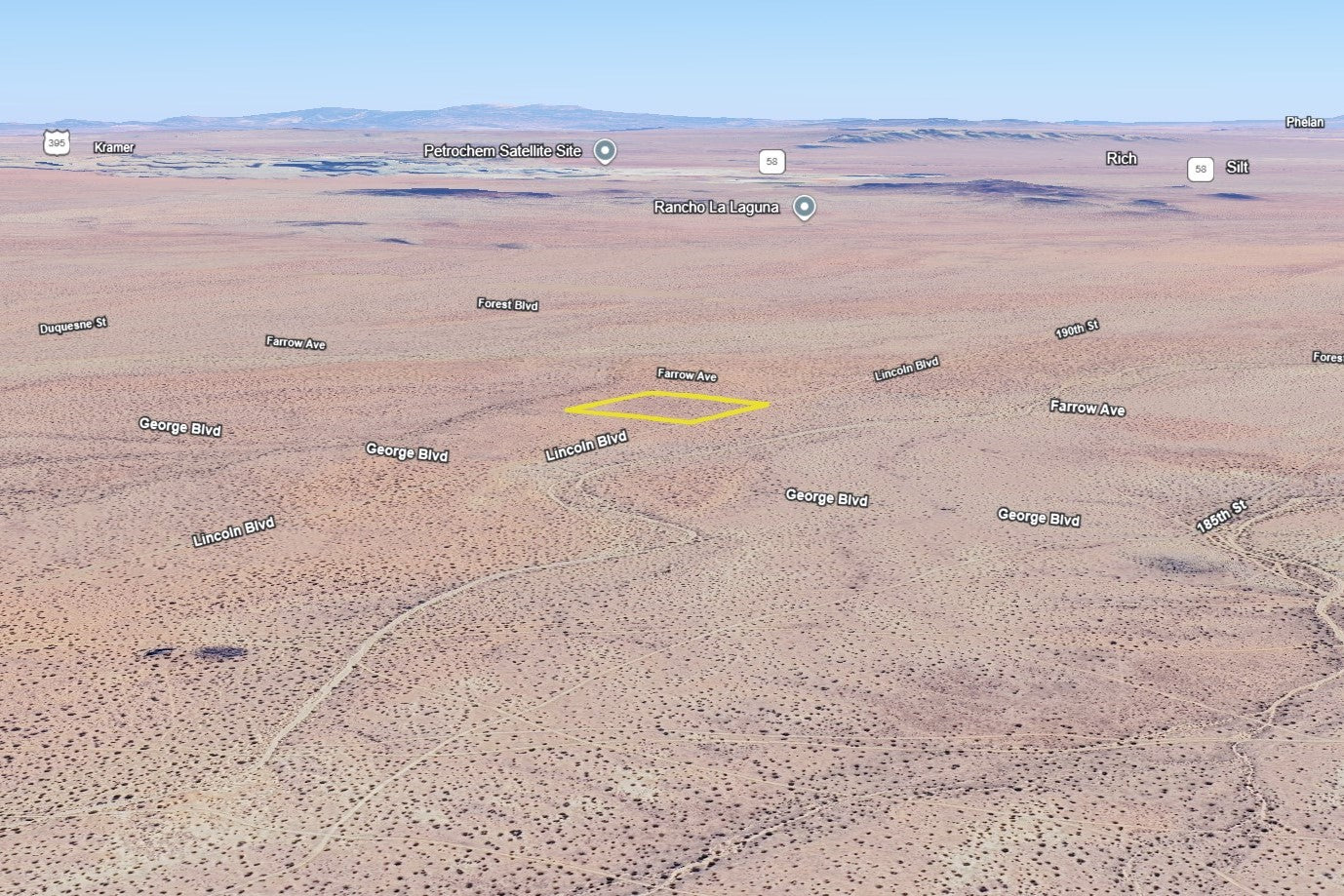 10 Acres California City, Kern County, CA