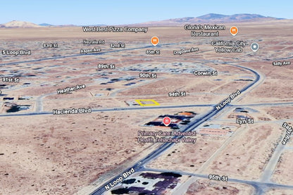0.29 Acre California City, Kern County, CA (Power, Water, & Paved Road)