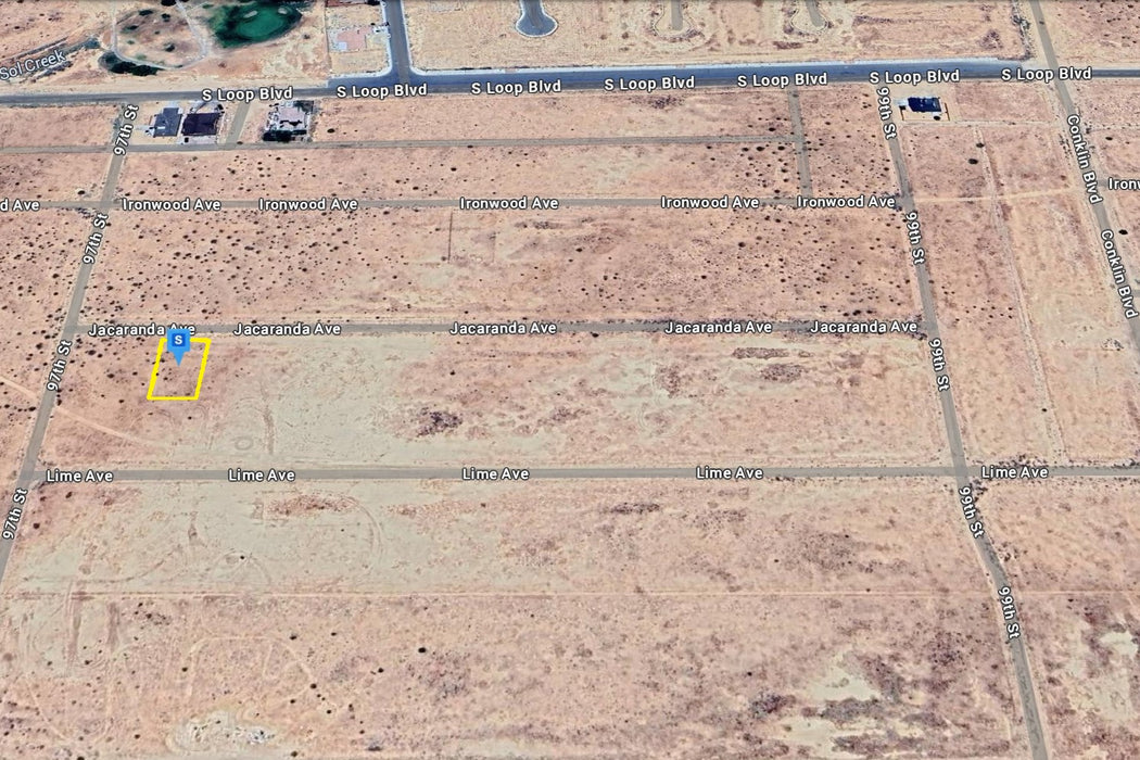 0.25 Acre California City, Kern County, CA (Water)