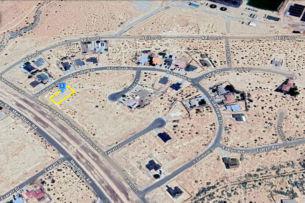 0.21 Acre California City, Kern County, CA (Power, Water, & Paved Road)