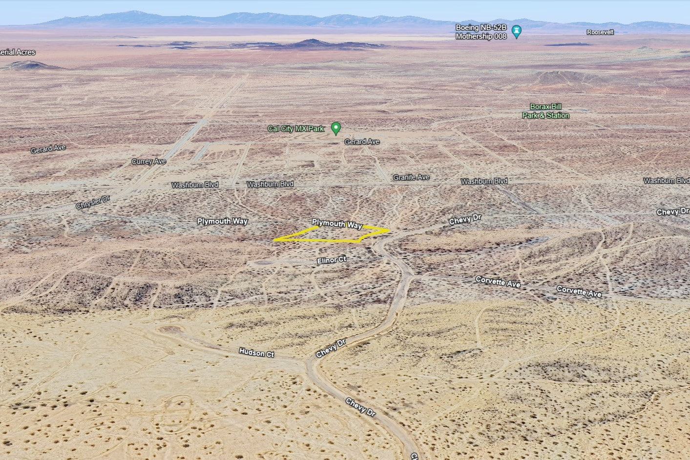 2.13 Acres California City, Kern County, CA