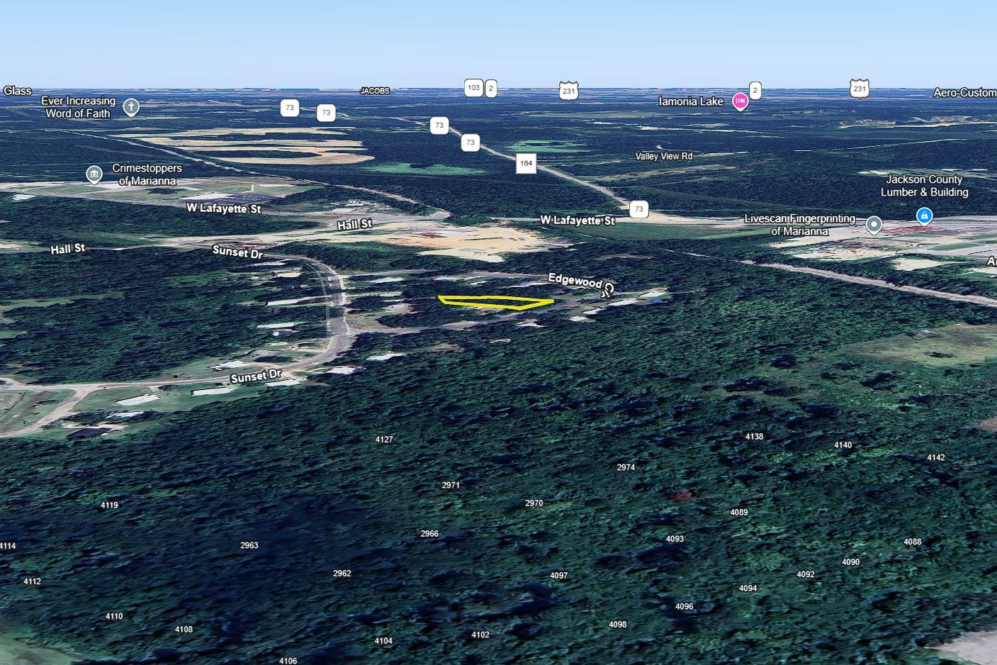 0.23 Acre Marianna, Jackson County, FL (Power, Water, & Paved Road)