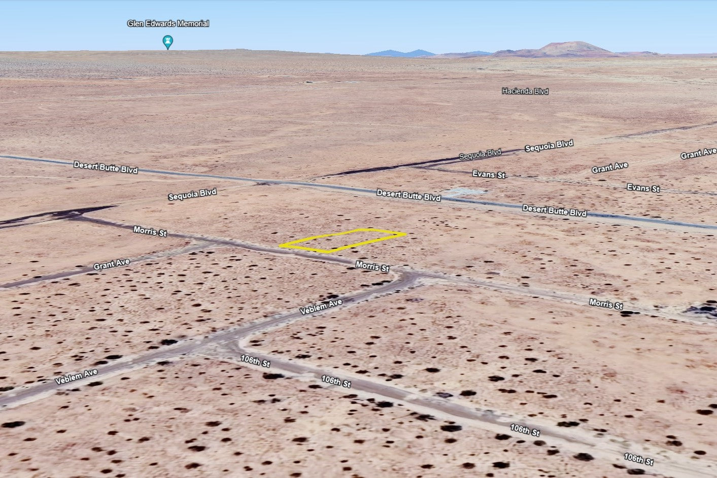 0.25 Acre California City, Kern County, CA