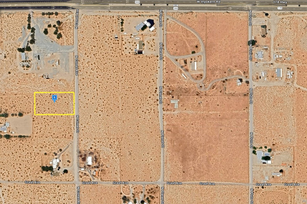 1.25 Acres Ridgecrest, Kern County, CA