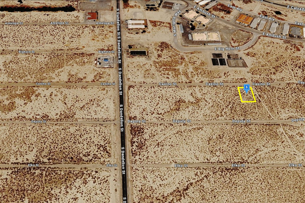 0.23 Acre Pahrump, Nye County, NV (Power)