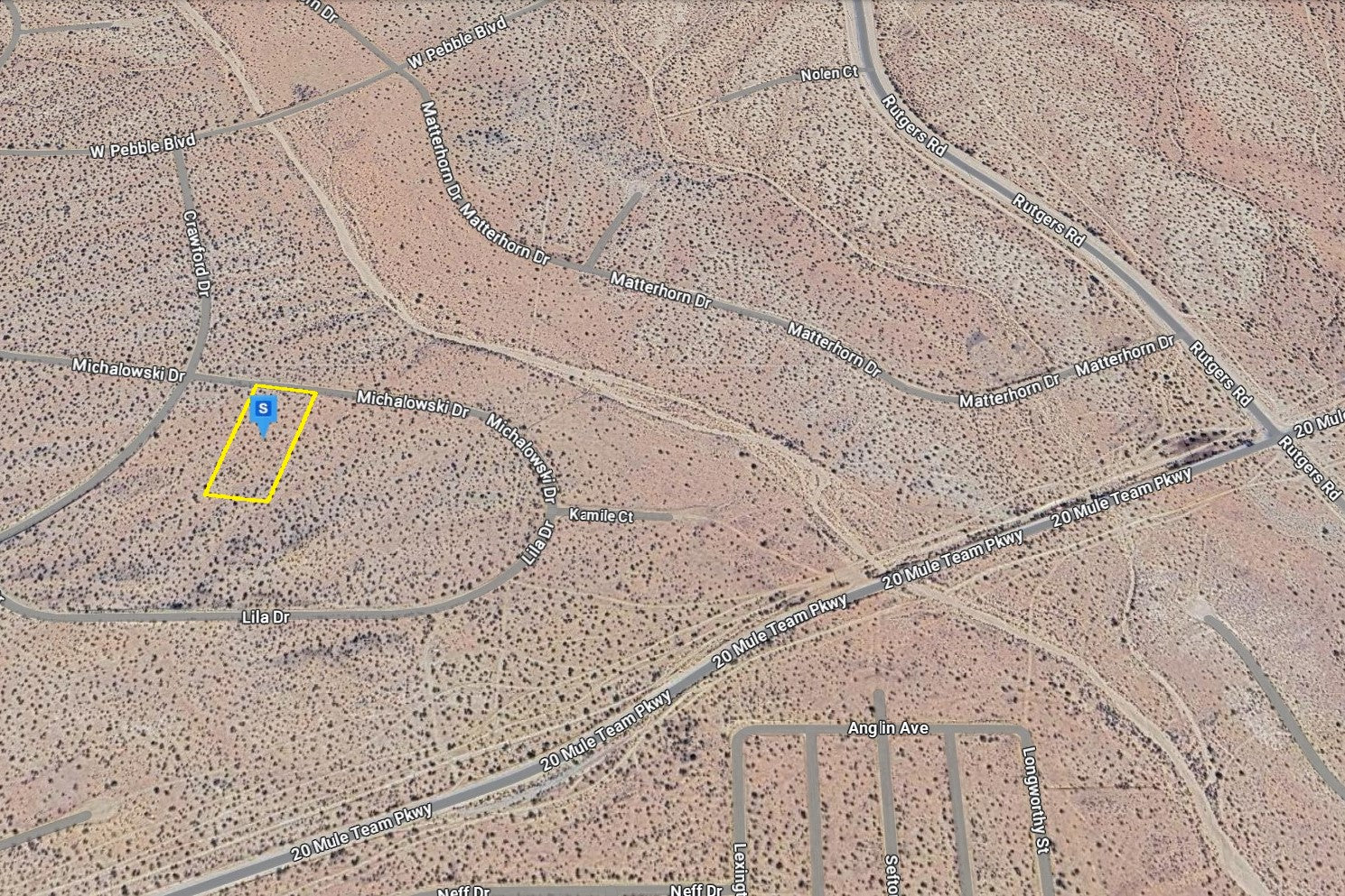 1.85 Acres California City, Kern County, CA