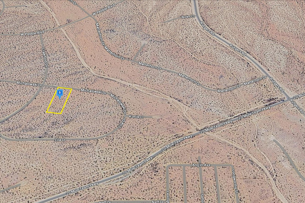 1.85 Acres California City, Kern County, CA