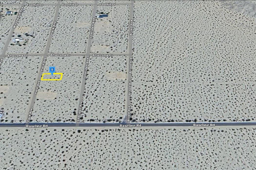 0.18 Acre Twentynine Palms, San Bernardino County, CA (Power)