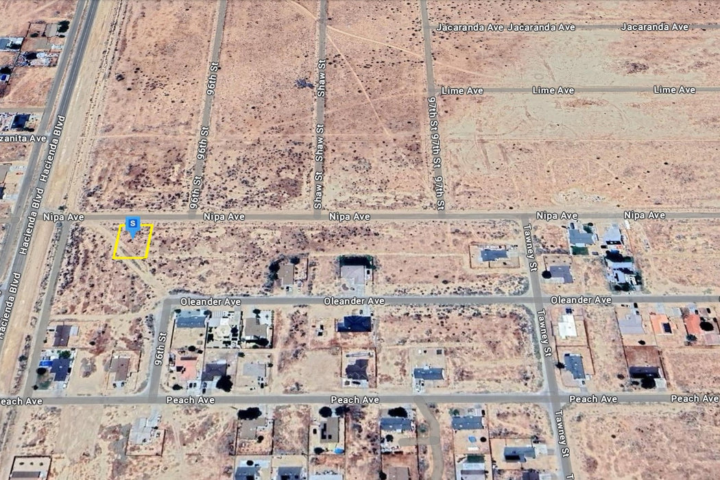 0.24 Acre California City, Kern County, CA (Power)