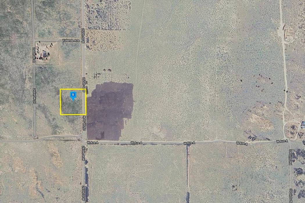 2.52 Acres Rosamond, Kern County, CA (Power)