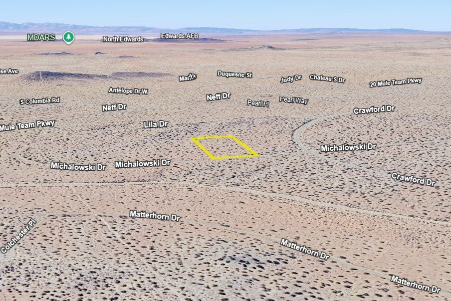 1.85 Acres California City, Kern County, CA