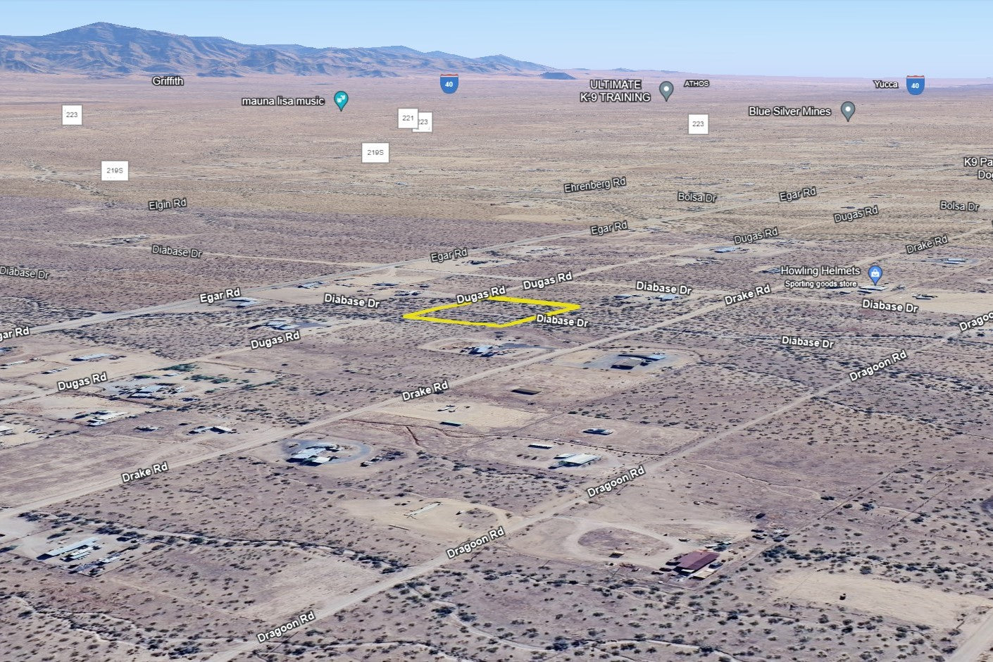 2.35 Acres Golden Valley, Mohave County, AZ (Power)