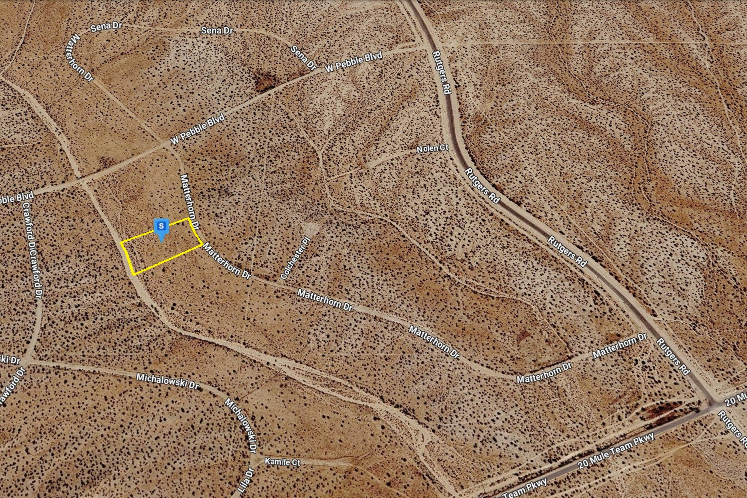 1.96 Acres California City, Kern County, CA