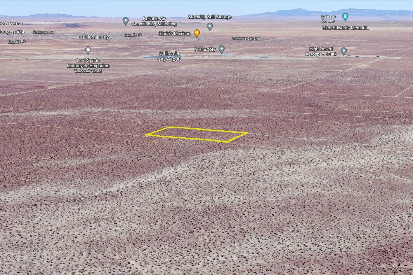 5 Acres California City, Kern County, CA