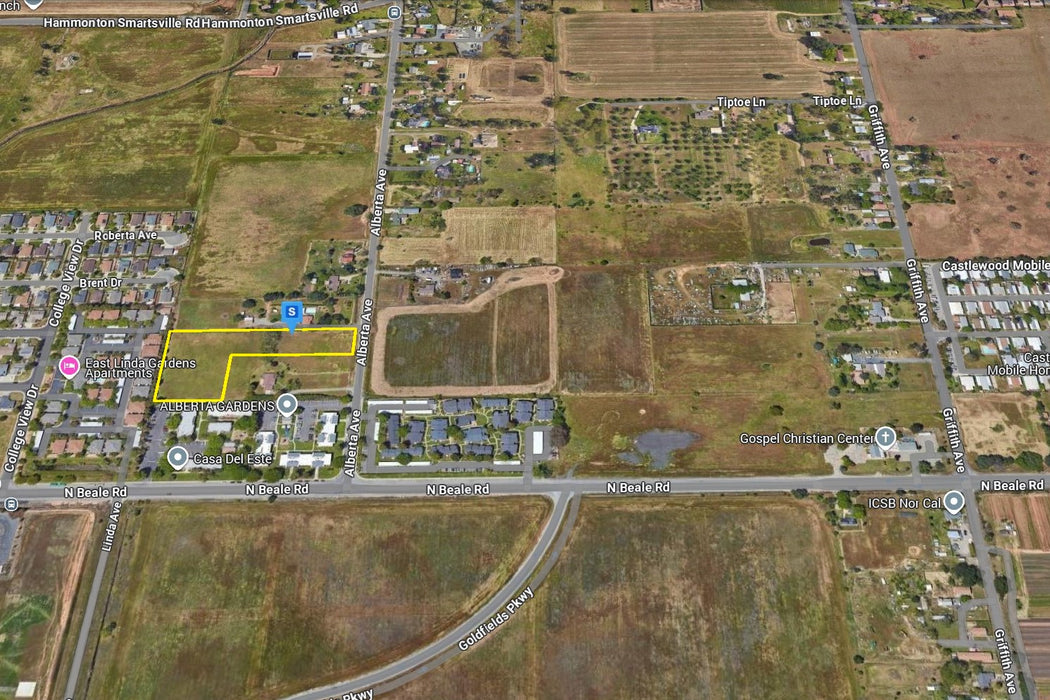 3.05 Acres Marysville, Yuba County, CA (Power, Water, & Paved Road)