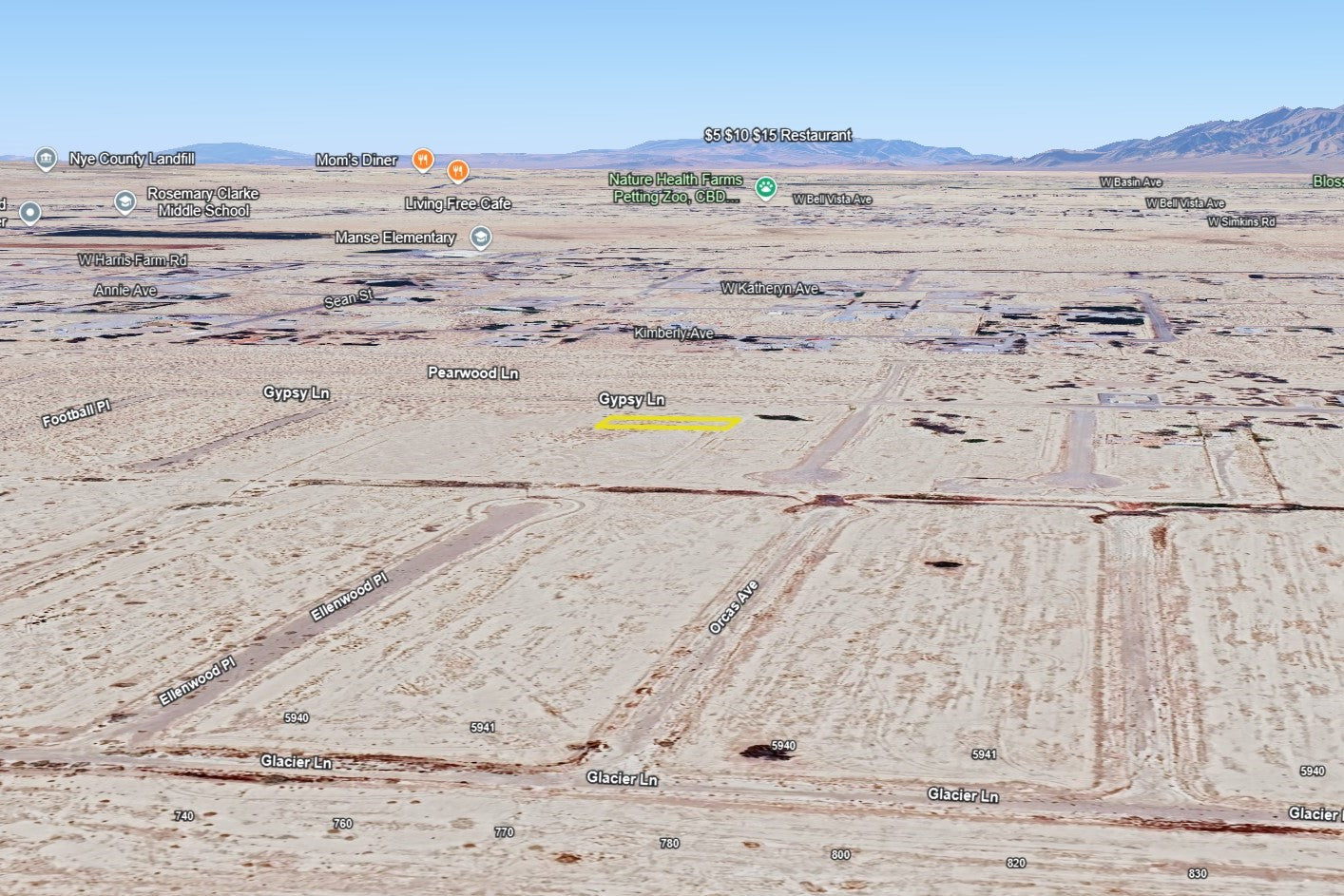 0.30 Acre Pahrump, Nye County, NV