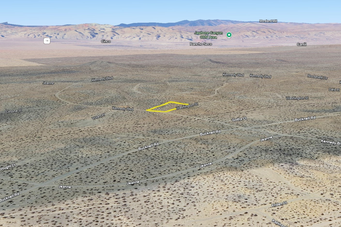 1.99 Acres California City, Kern County, CA