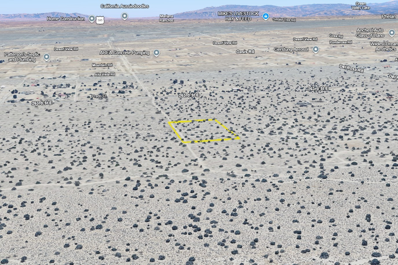 4.95 Acres Llano, Los Angeles County, CA