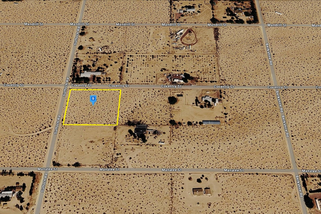 2.14 Acres Newberry Springs, San Bernardino County, CA (Power)