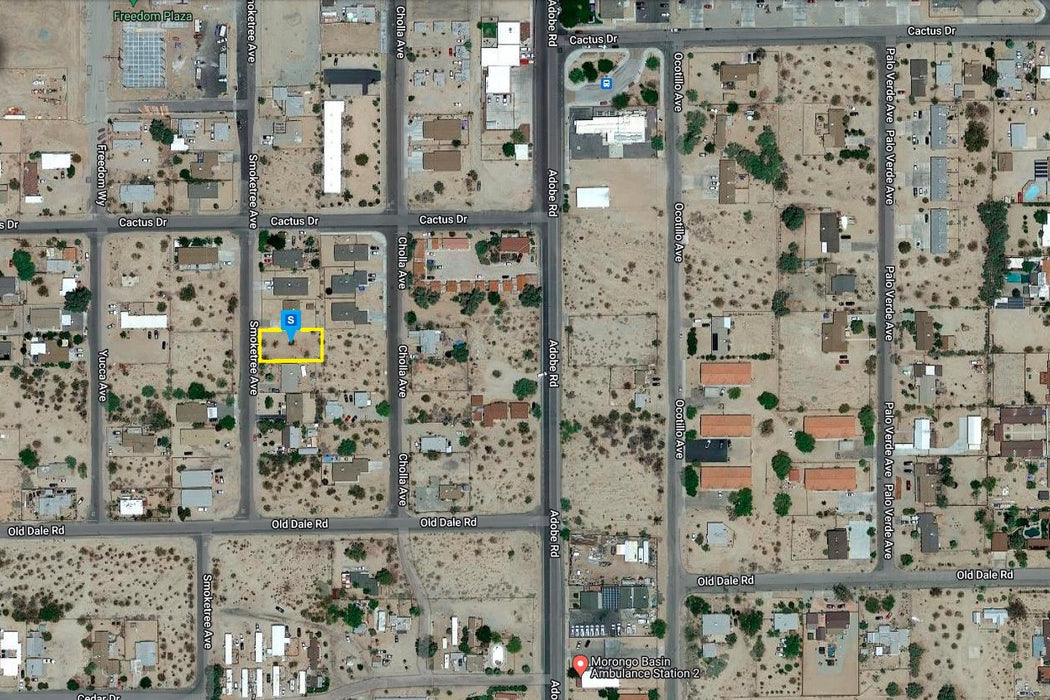 0.17 Acre Twentynine Palms, San Bernardino County, CA (Power, Water, & Paved Road)