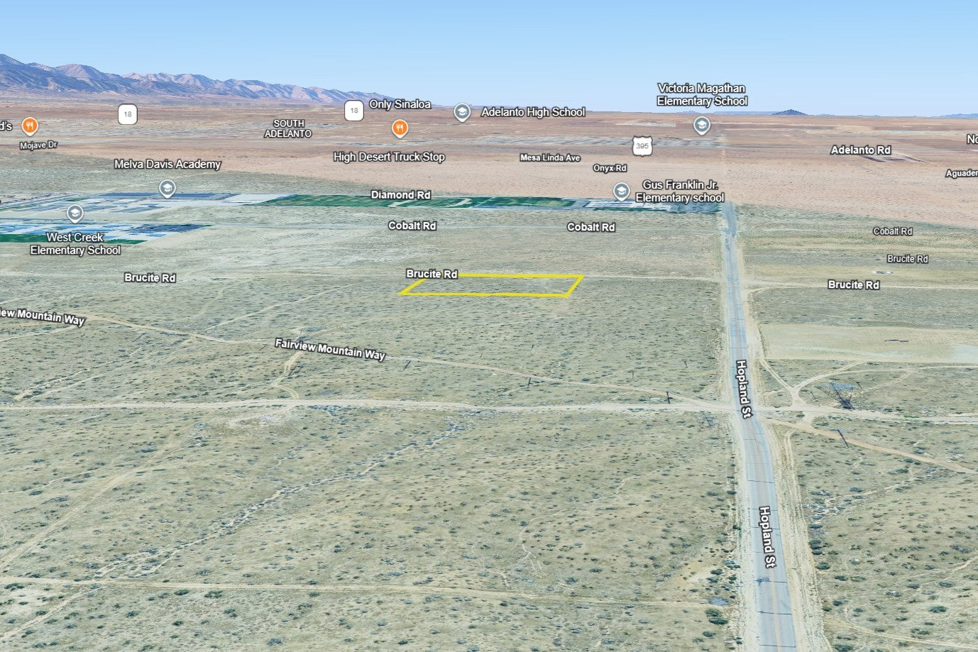 2.50 Acres Victorville, San Bernardino County, CA