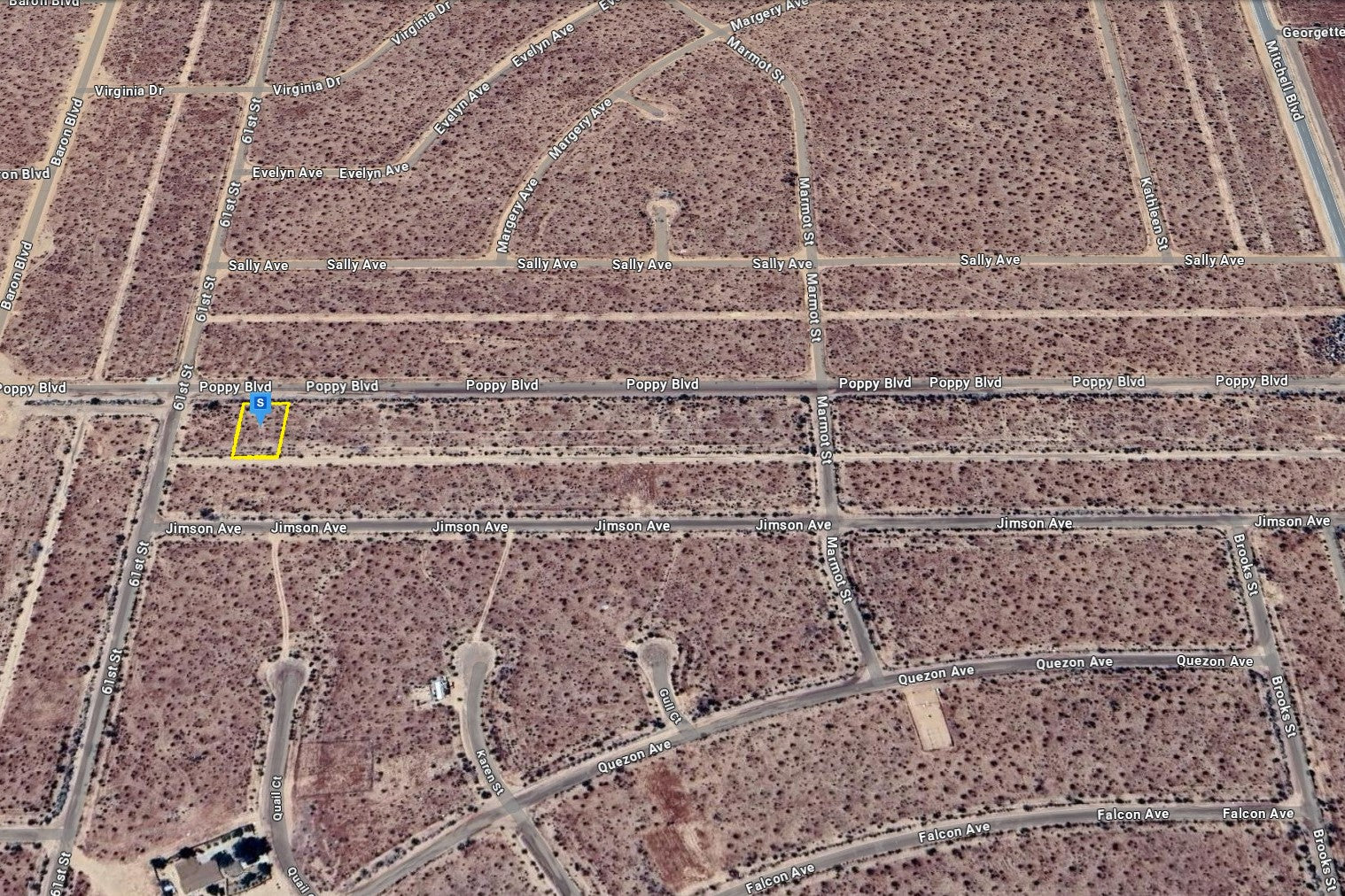 0.26 Acre California City, Kern County, CA (Water)