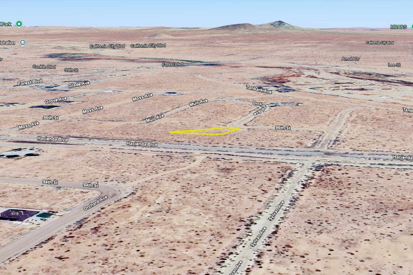 0.29 Acre California City, Kern County, CA (Water)