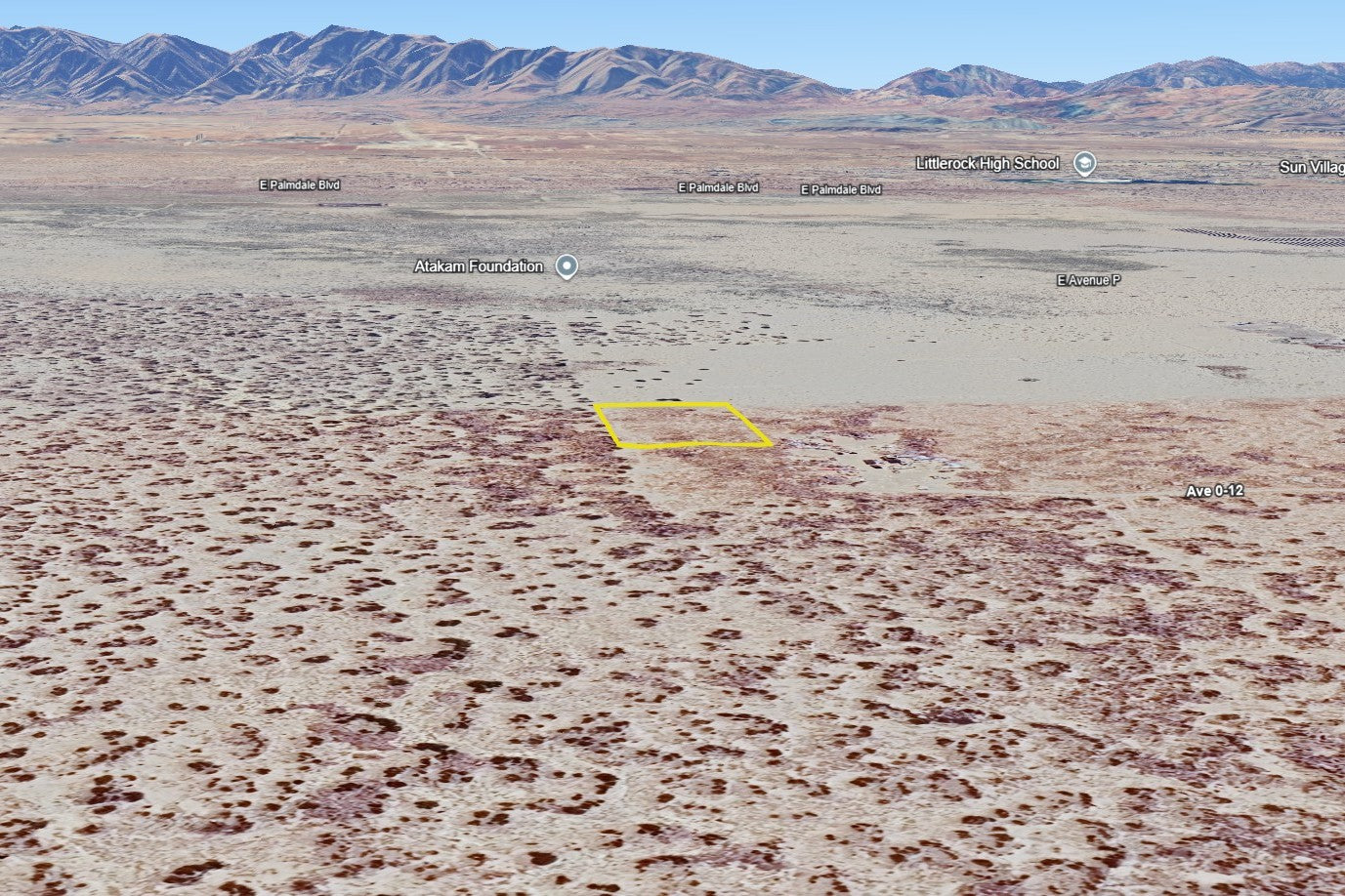 1.25 Acres Palmdale, Los Angeles County, CA (Commercial Lot)