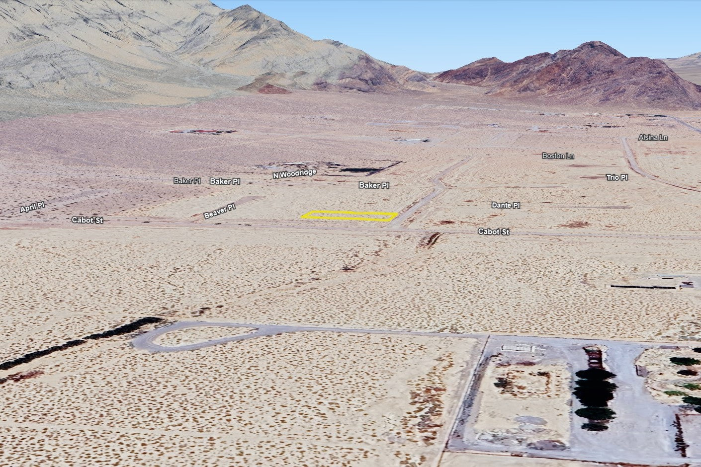 0.4590 Acre Pahrump, Nye County, NV