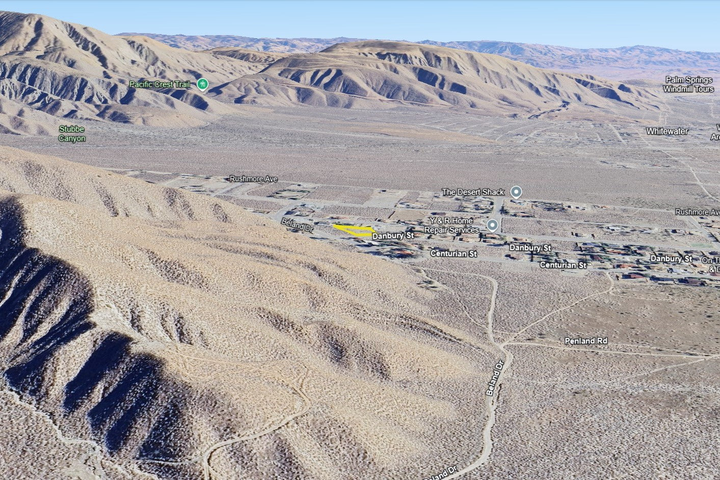 0.48 Acre Whitewater, Riverside County, CA (Power, Water, & Paved Road)